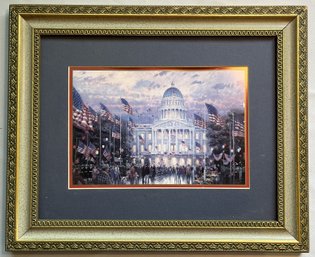 'Flag Over The Capitol' By Thomas Kinkade - (B2)