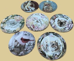 Lot Of 7 Decorative Plates #2 - (FR)