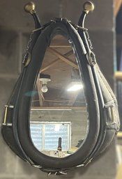 Vintage Saddlehorn Mirror - (BT)