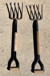 Lot Of 2 Pitch Forks