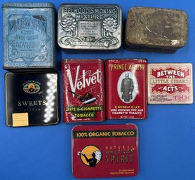 Tobacco Tin, Mostly Vintage - (BT)