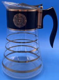 Vintage Mid-century David Douglas Flameware Glass Coffee Carafe - (BT)