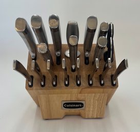 Cuisinart Stainless Steel 19-pieces Knife Block Set