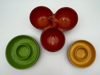 Brightly Colored Party Dishes