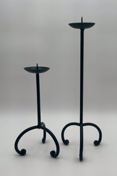 Cast Iron Candle Holders