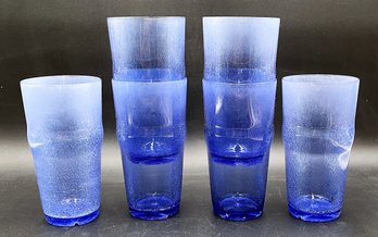 Lot Of 6 Large Resin Drinking Glass (B2)