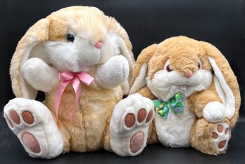 Adorable Easter Bunnies With Padded Velvet Feet (B2)