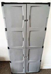 Rubbermaid Double-Door 4-Shelf Cabinet