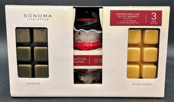 SONOMA LifeStyle Scented Wax Cube Outlet Warmer New In Box  (B5)