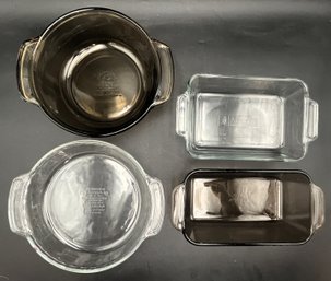 Clear & Smoky Glass Bakeware (B6)