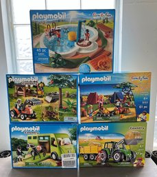 Lot Of 5 Playmobile Toy Sets