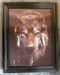 Holographic Wolf Image