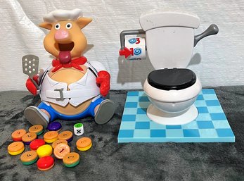 Pop The Pig Game & Toy Toilet