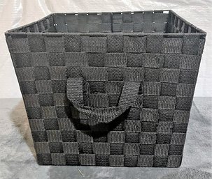 Black Woven Basket