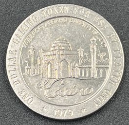 $ 1 El Casino Grand Bahama 1979 Gaming Token