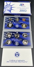 2002 United States Proof & 50 State Quarters (1 Of 2) - (G6)