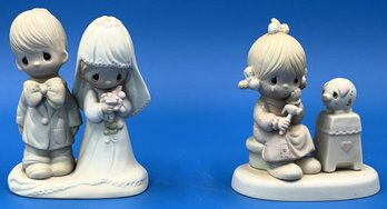 Lot Of 2 'The Lord Bless You' Figurines - (FR)