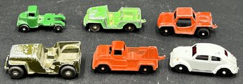 Lot Of 6 Vintage Cars Unmarked - (A4)