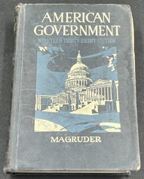 American Government Problems & Democracy 1938 - (G6)