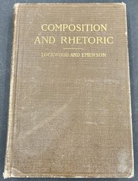 Antique Composition & Rhetoric 1901 - (G6)