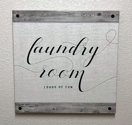 Laundry Room Wall Decoration