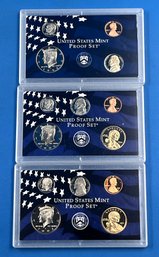 3 United States Mint Proof Sets (1999 Trough 2001)
