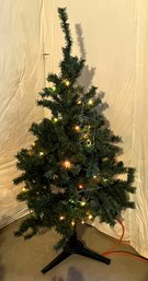 56 Inch Artificial Christmas Tree With Lights - (B5)