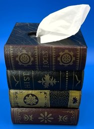 Book Themed Tissue Box - (FR)