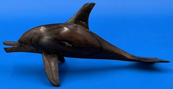 Wooden Dolphin Figurine - (FR)