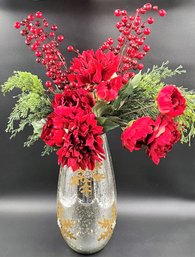 Faux Flower Vase Decoration