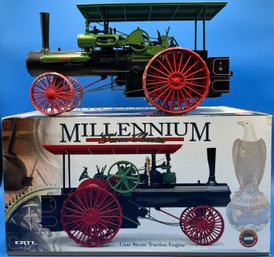 ERTL Millenium Farm Classics Case Steam Traction Engine New In Box - (A5)