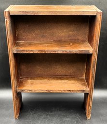 Small Vintage Wood Shelf - (B5)