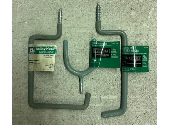 Lot O 3 (Utility Hook, Tool Holder, Ladder Hanger) - New In Packaging