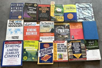 Lot Of 18 Business Books - (G)