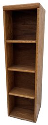 Wood 2 Sided 4 Tier Spinning Shelf - (S)