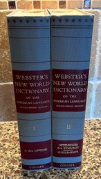 Webster's New World Dictionary Set (Volumes I & II)  (1952)