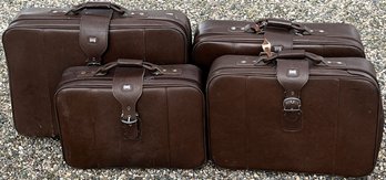 Set Of 4 Vintage American Tourister Luggage - (C1)