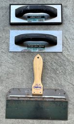 Grout Float, Wall Trowel & Taping Knife - (G)