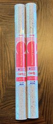 2 Rolls Of Con-Tact Self-Adhesive Shelf Liner - New In Packaging