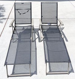 2 Target Home Folding Lounge Chairs