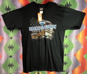 Harley Davidson Symbol Of Freedom Large T-shirt New With Tag - (BR1C)