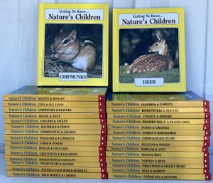 Set Of 31 Scholastics Natures Children Hardcover Books - (S)