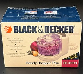 Black & Decker Handy Chopper Plus (Model #HC3000)