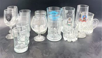 Lot Of 14 Assorted Glasses (D40)