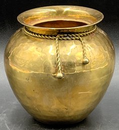 Solid Brass Pot - (B5)