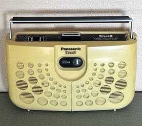 Vintage Panasonic 8 Track Swiss Cheese Player (Model #RS-833S)