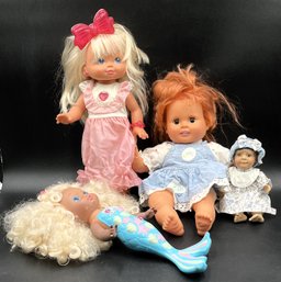 4 Miscellaneous Vintage Baby Dolls - (B5)