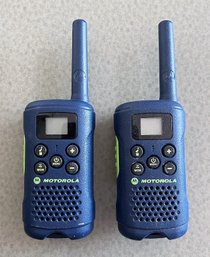 2 Motorola Talkabout Two Way Radio