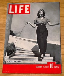 Vintage 1940 LIFE MAGAZINE