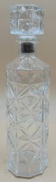 Vintage Glass Liquor Decanter - (K)